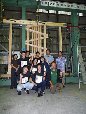 第19回木造耐力壁ジャパンカップ トーナメント優勝